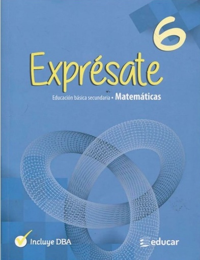 [2041] EXPRESATE 6 MATEMATICAS | EDUCAR EDITORES