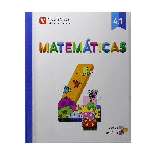 [ULTIMA EDICION] MATEMATICAS 4 CUADERNO DE ACTIVIDADES AULA ACTIVA | VICENSVIVES