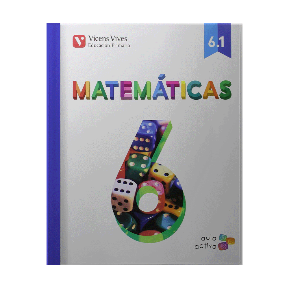 MATEMATICAS 6 LIBRO 1, 2 Y 3 AULA ACTIVA