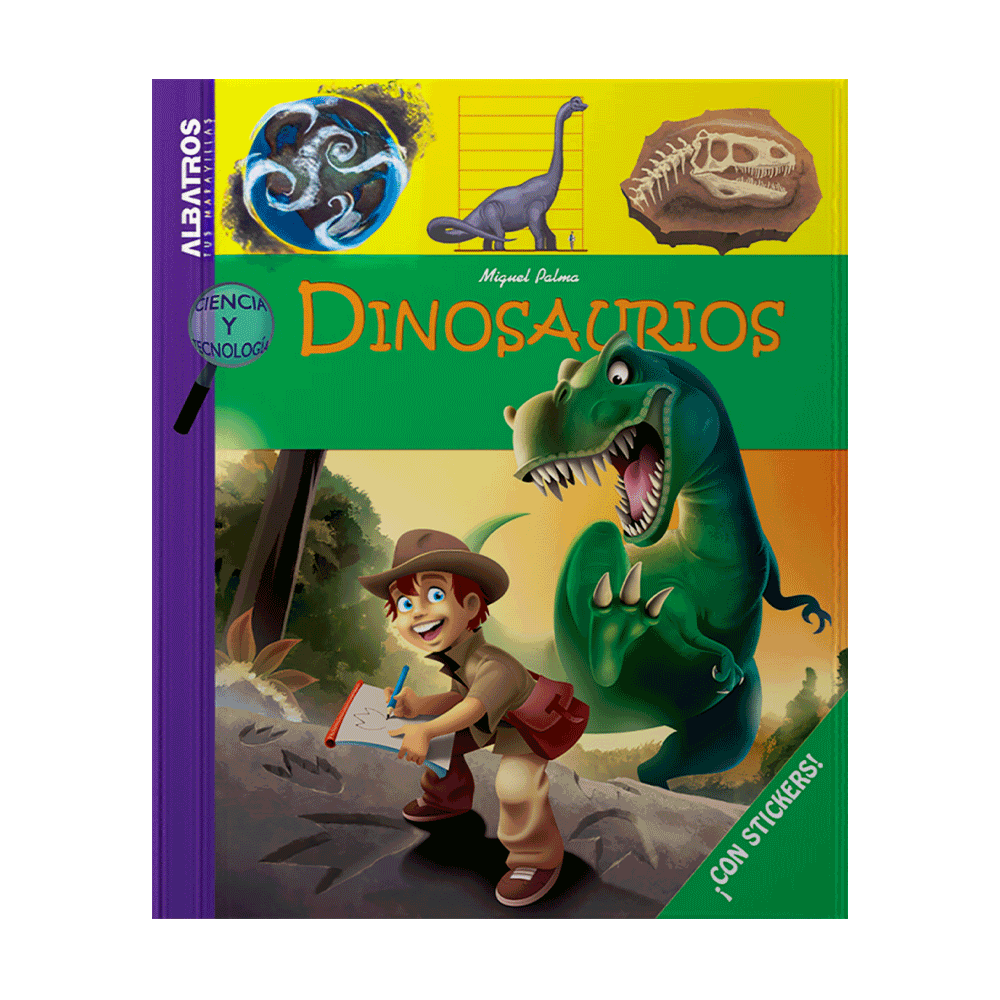 DINOSAURIOS CON STICKERS