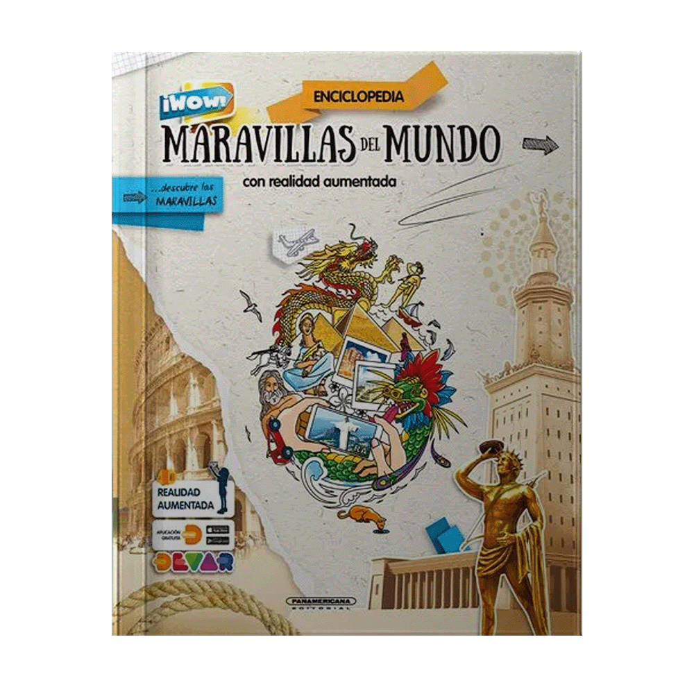 ENCICLOPEDIA MARAVILLAS DEL MUNDO CON REALIDAD AUMENTADA