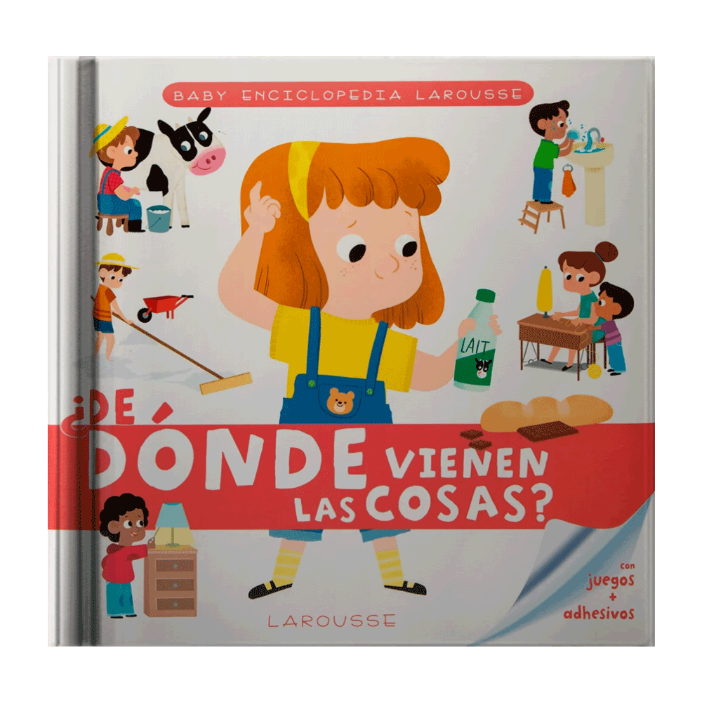 MINIENCICLOPEDIA LAROUSSE COLECCION: (¿DE DONDE VIENEN LAS COSAS?)