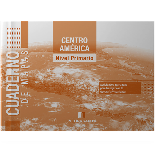 [ULTIMA EDICION] AMERICA CUADERNO DE MAPAS PRIMARIO | PIEDRASANTA