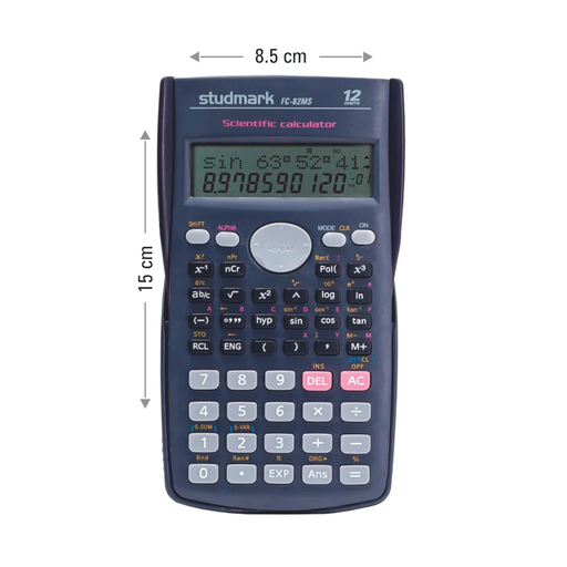 CALCULADORA CIENTIFICA 240 FUNCIONES ST-FC-82MS SOLAR | STUDMARK