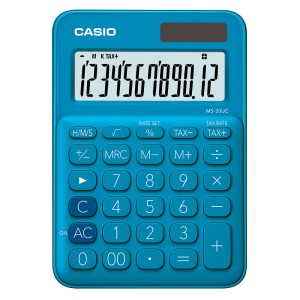 CALCULADORA DE ESCRITORIO MS-20UC-BU 12 DIGITOS