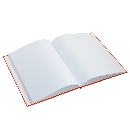 [15225-LISO] CUADERNO EMPASTADO 100HOJAS (BLANCO) | CONQUISTADOR