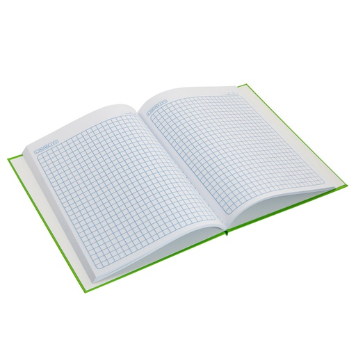 [15225-CUADRO] CUADERNO EMPASTADO 100HOJAS (CUADROS 8MM) | CONQUISTADOR