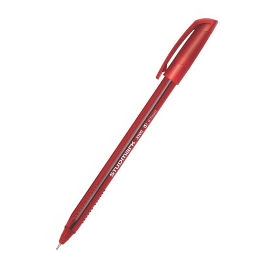 [2653,ST-03102-B] BOLIGRAFO ST-3102 0.7MM TRIANGULAR (ROJO) | STUDMARK