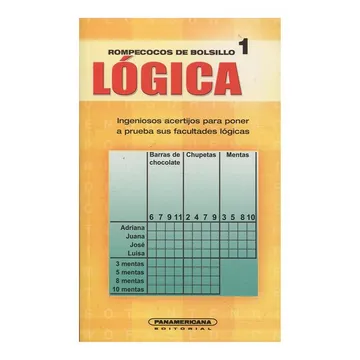 [341459] ROMPECOCOS DE BOLSILLO: LOGICA 1 | PANAMERICANA