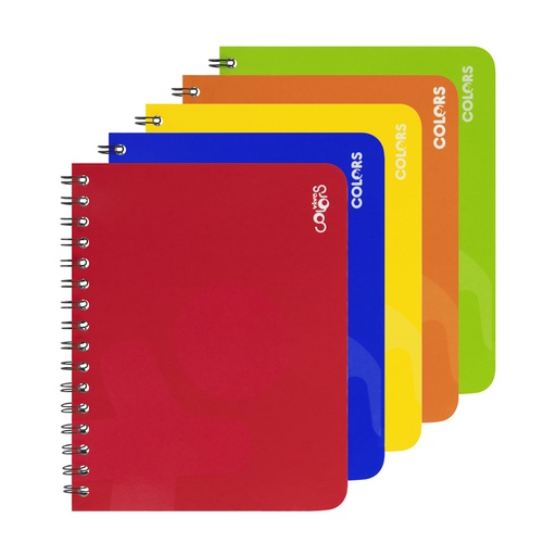 [09033-CUADROS] CUADERNO DOBLE ESPIRAL 3054 100 HOJAS CUADROS (CUADROS 8MM) | CONQUISTADOR