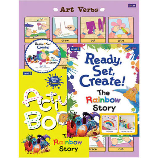 READY, SET, CREATE! THE RAINBOW STORY NIVEL 2 | A*LIST