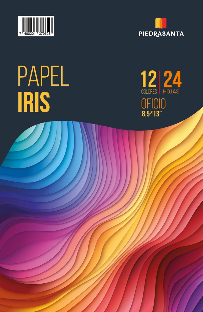 BLOCK PAPEL IRIS 80 GRS. CARTA 24/12