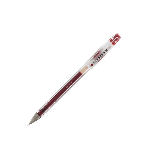 [90012] BOLIGRAFO PILOT GEL CORTO 0.4 ROJO | PILOT