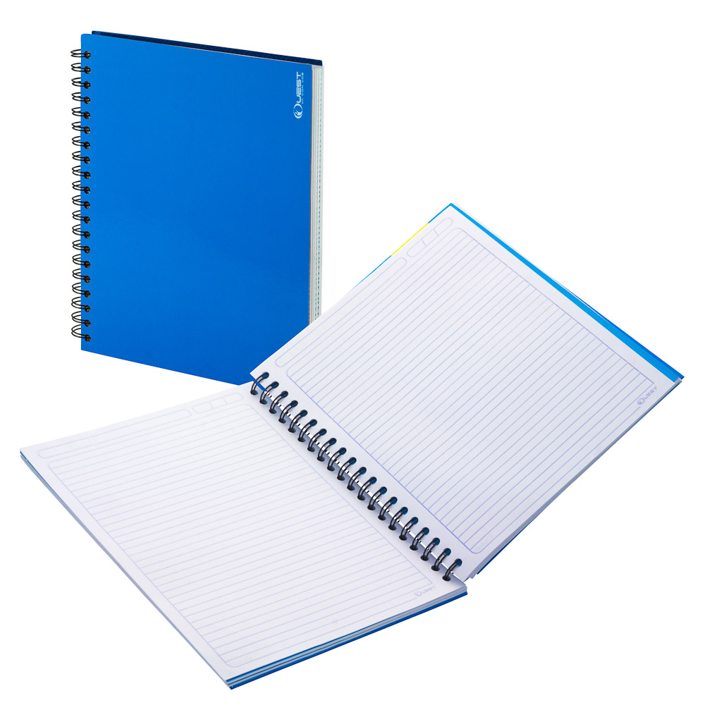 CUADERNO DOBLE ESPIRAL 150HOJAS LINEAS TAPA DURA 242831/239961/241714-15/