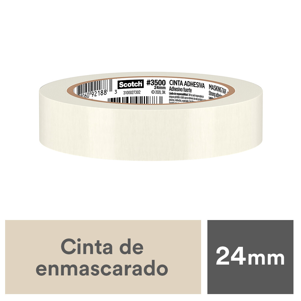 MASKING TAPE 1"x 43YDS 3500 24AP CS1