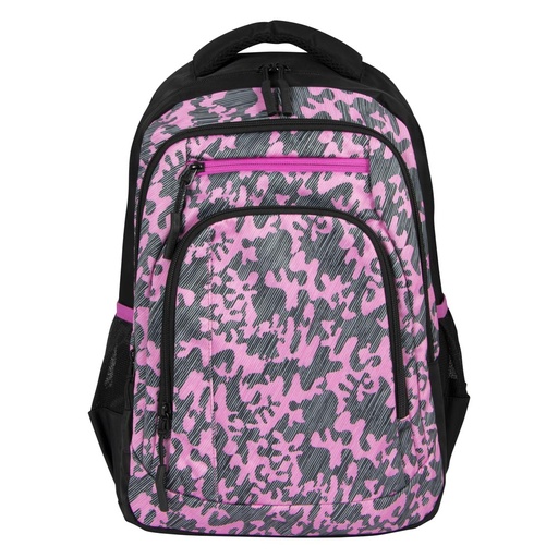 [17152] MOCHILA A9043 CAMUFLAJE ROSADO | BAOHUA