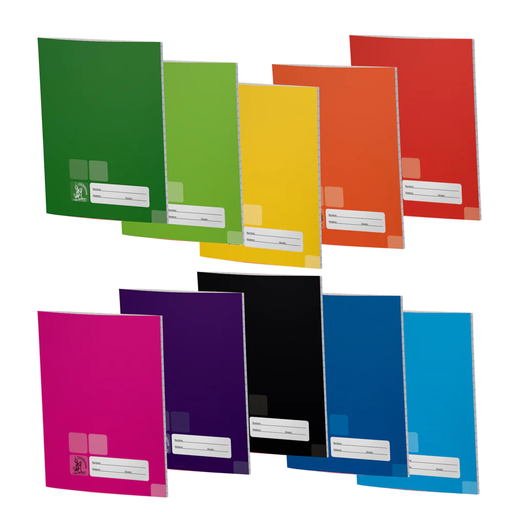 CUADERNO ENGRAPADO 40HOJAS FLEXIBLE (DOBLE LINEA) | CONCEPT