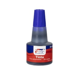 [16985-AZUL] TINTA PARA ALMOHADILLA GOTERO 30ML (AZUL) | FAST