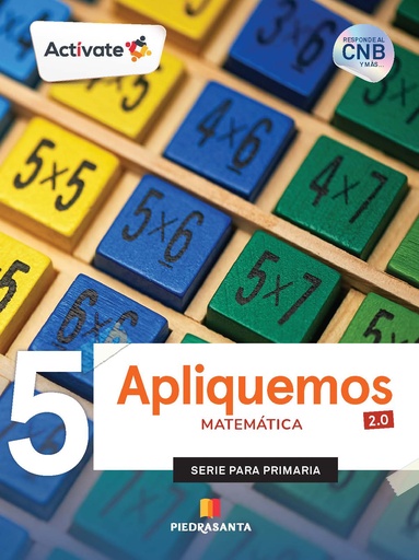 [MAT5] ACTIVATE APLIQUEMOS  MATEMATICA 5 2.0 BASICO | PIEDRASANTA