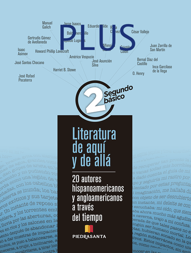 [PL-LITEAA2] LITERATURA DE AQUI Y DE ALLA 2 PLUS 20 AUTORES HISPANO Y ANGLOAMERICANOS | PIEDRASANTA