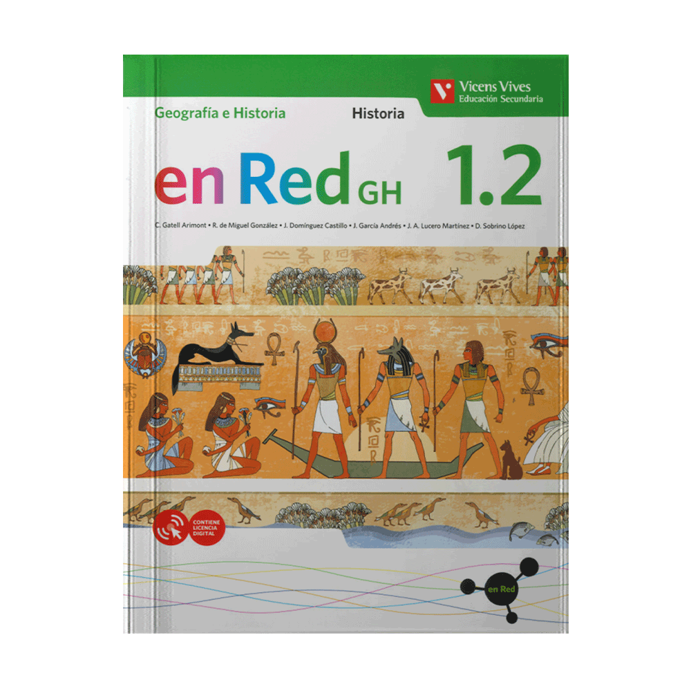 [ULTIMA EDICION] EN RED G&H 1 LIBRO 1 Y 2 GEOGRAFIA E HISTORIA | VICENSVIVES