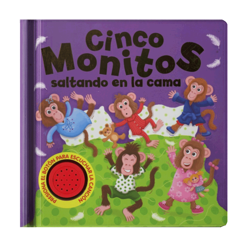 CINCO MONITOS SALTANDO EN LA CAMA | LATINBOOKS