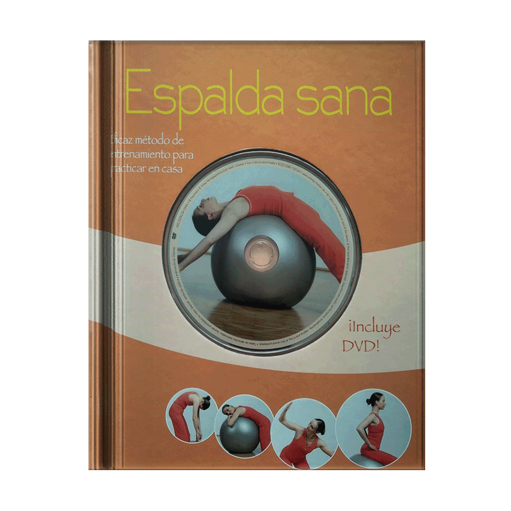 [16760] ESPALDA SANA - EN GRAN FORMATO EN TAPA DURA LIBRO + DVD | NAUMANN & GOBBEL