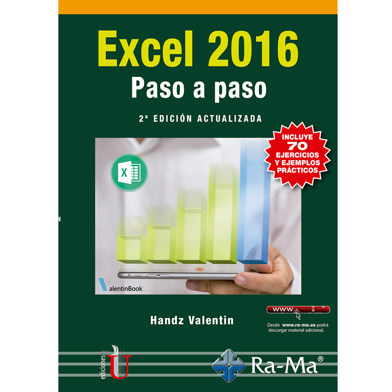 [15349] EXCEL 2016. PASO A PASO 2A EDICION | EDICIONES DE LA U